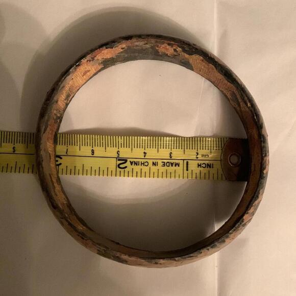 🍁2 wooden cuff bracelets - Picture 10 of 11